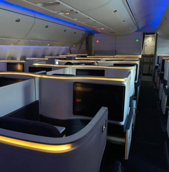Delta one first class seats for free travel with points