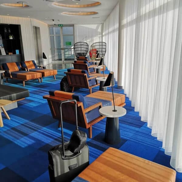 buy flight with points for free acess to KLM crown lounge in Schiphol